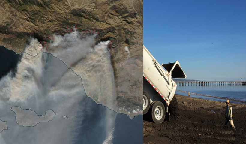 The Impact Of California Fires And Debris Flows On The Coastal ...